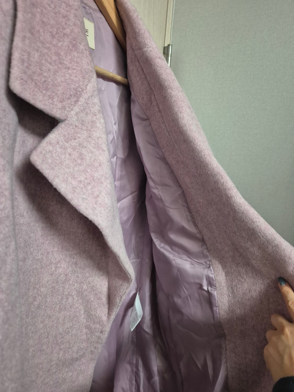 미센스 울코트 롱코트 상품이미지5