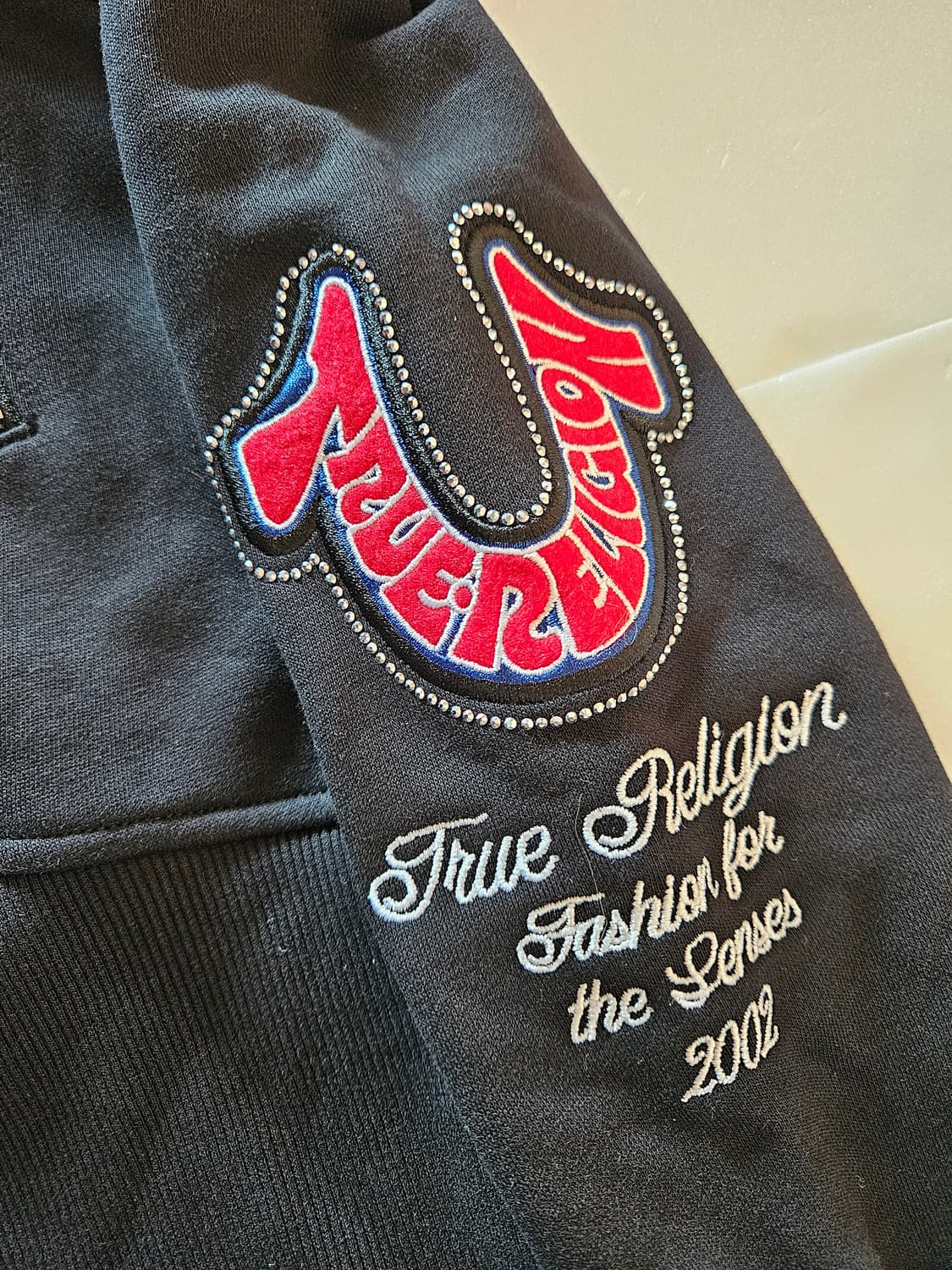 트루 릴리젼 퍼 트림 후드집업 상품이미지2