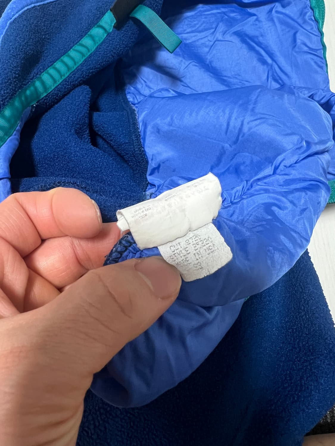 90s 파타고니아 하프집업 플리스 L사이즈 판매 상품이미지9