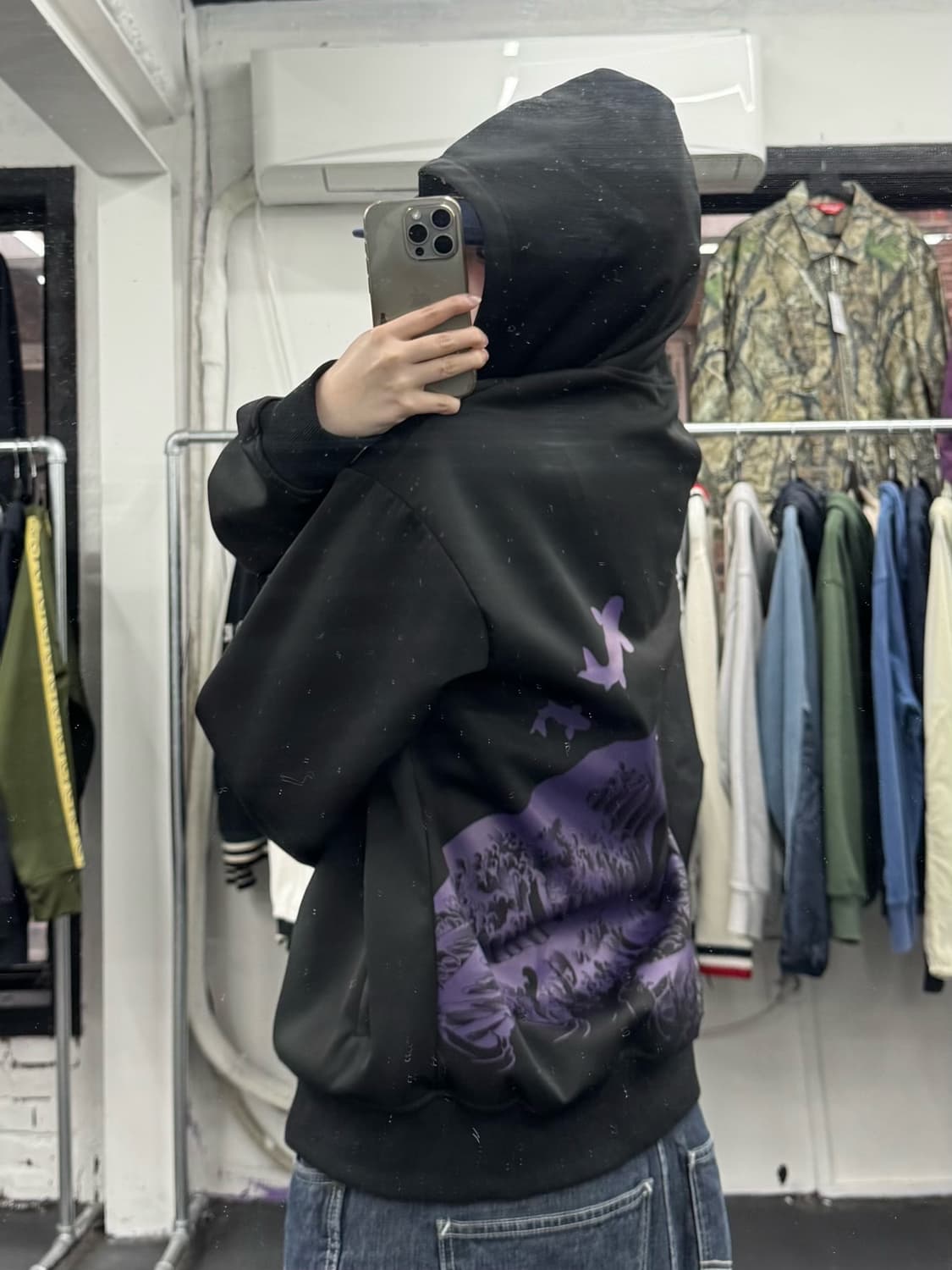 카라쿠리 타마시 오리엔탈 후드집업 상품이미지5