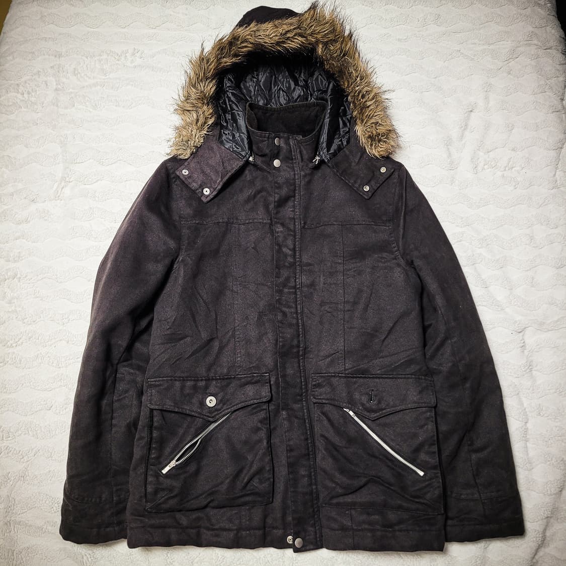 10s MORGAN HOMME Fur Hooded Parka 상품이미지3
