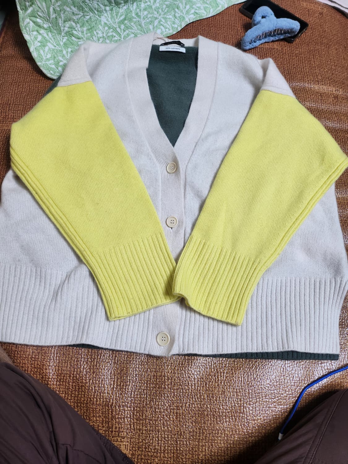 코스캐시미어가디건m 상품이미지1