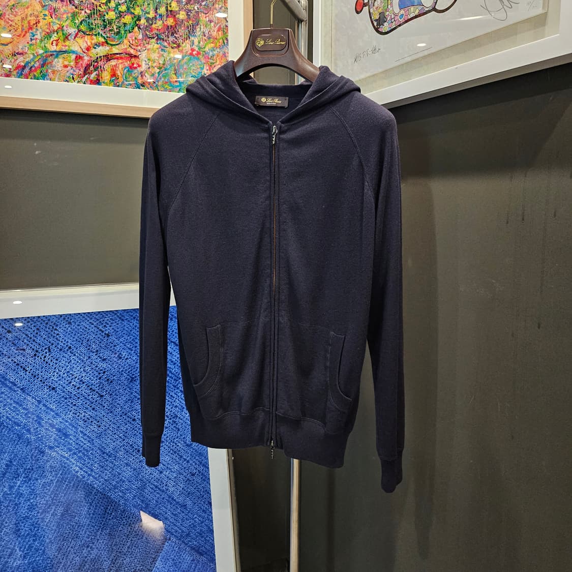 로로피아나 캐시미어 & 실크 신상 후드집업 상품이미지2