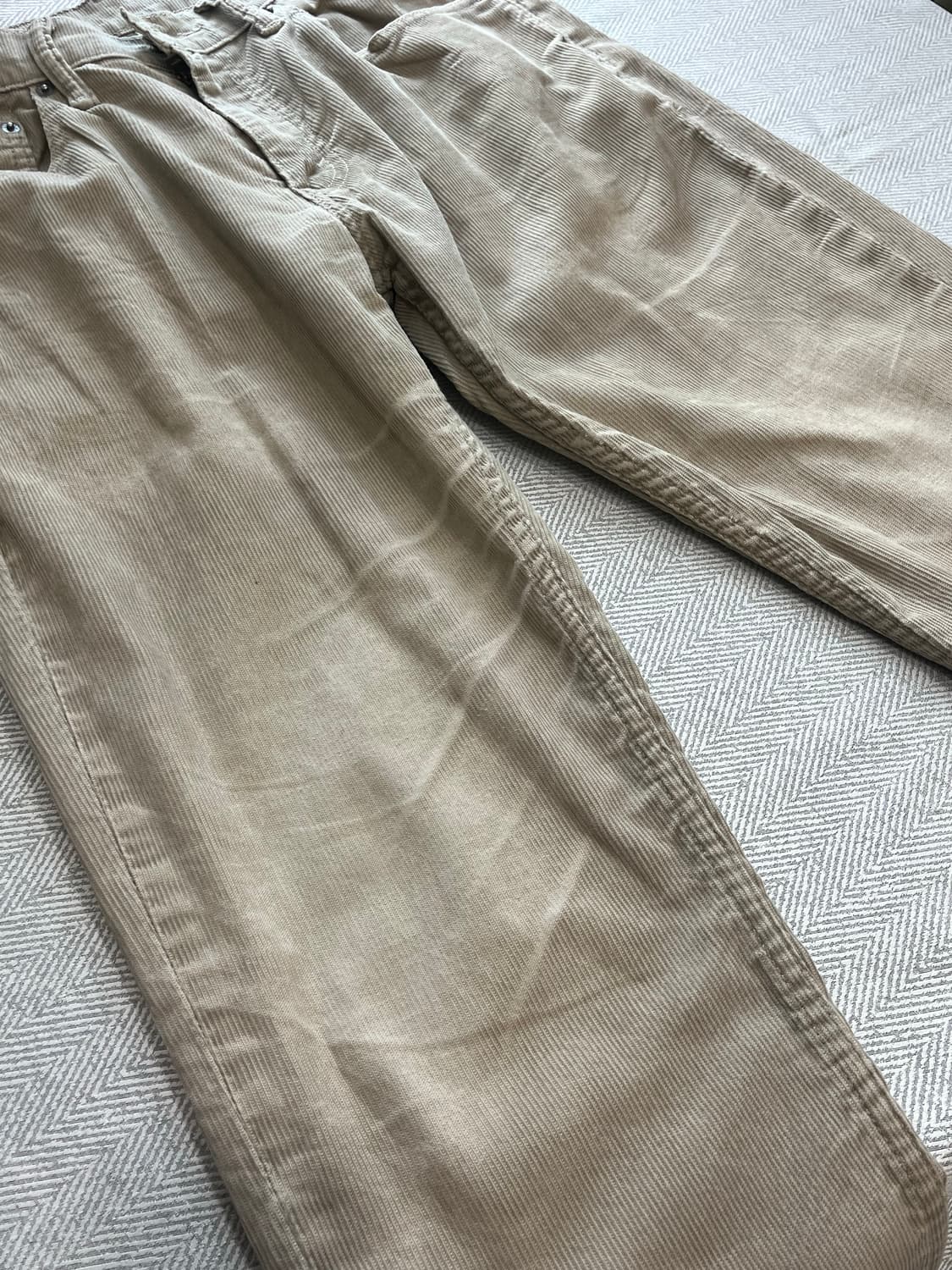 리바이스 511 화이트탭 연베이지 코듀로이 팬츠 31인치 상품이미지6