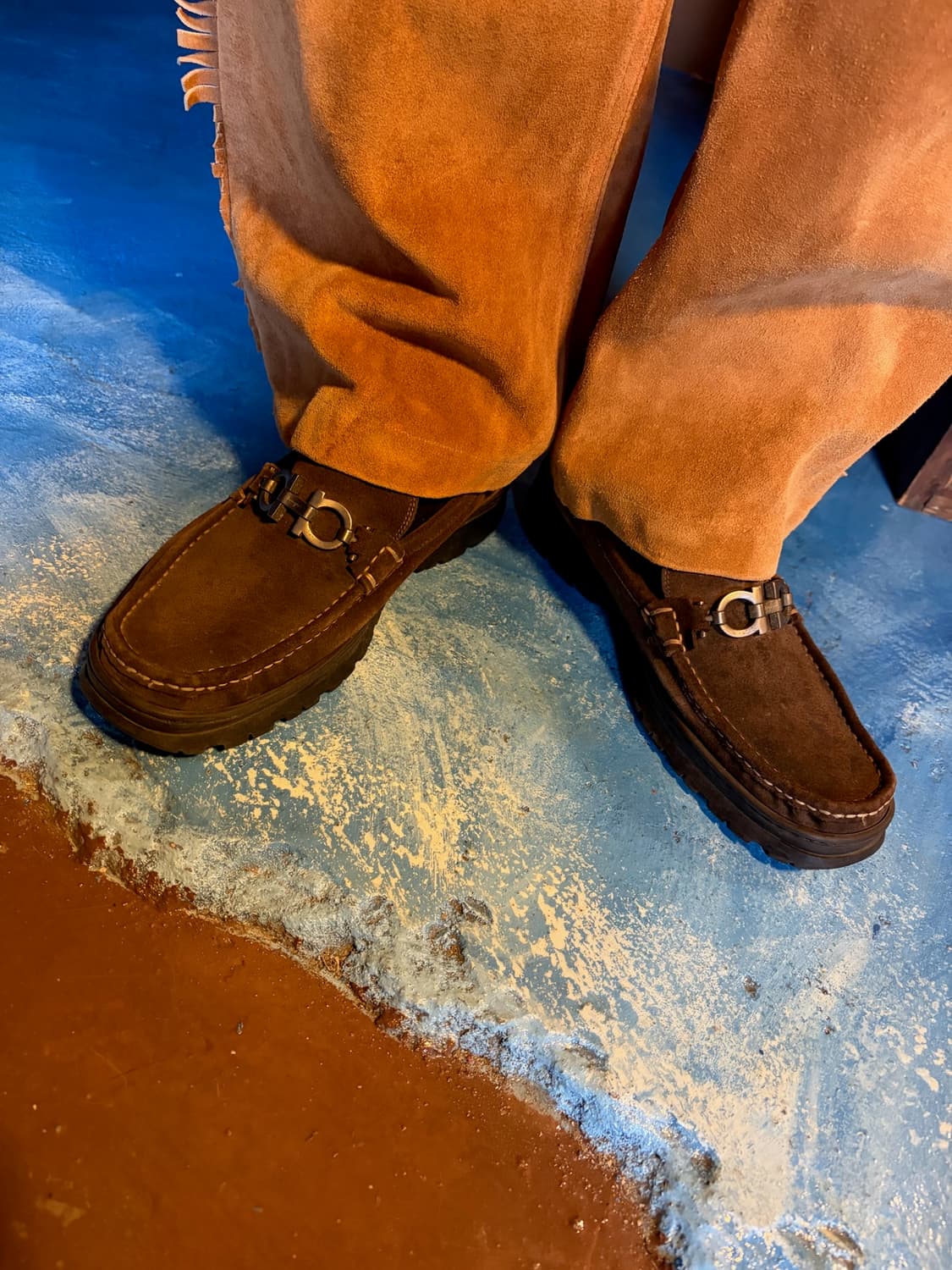 Ferragamo LEATHER LOAFER 265 상품이미지1