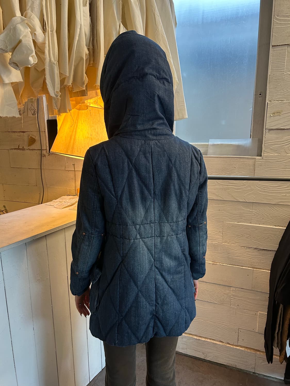 Avirex type blue 데님퀼팅자켓 상품이미지4