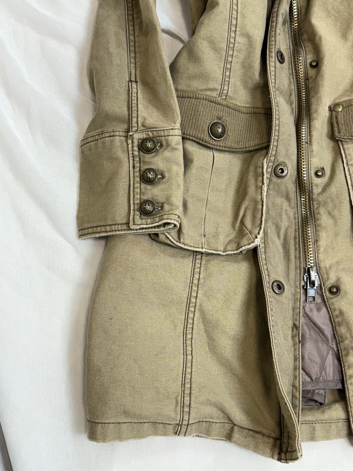 Jpn y2k 고아맛 하이넥 야상자켓 상품이미지2