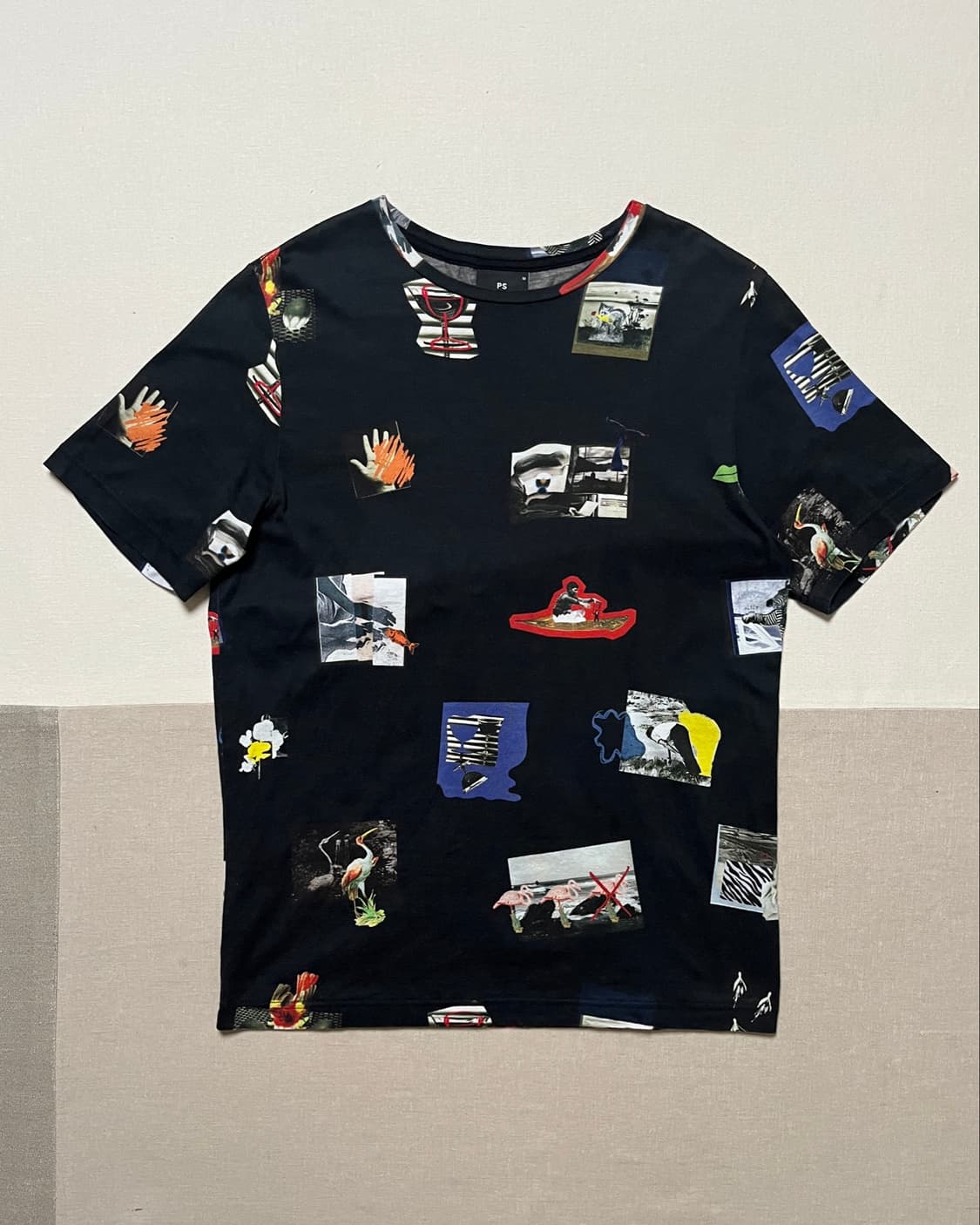 폴스미스 포토 콜라쥬 티셔츠 paul smith 상품이미지1