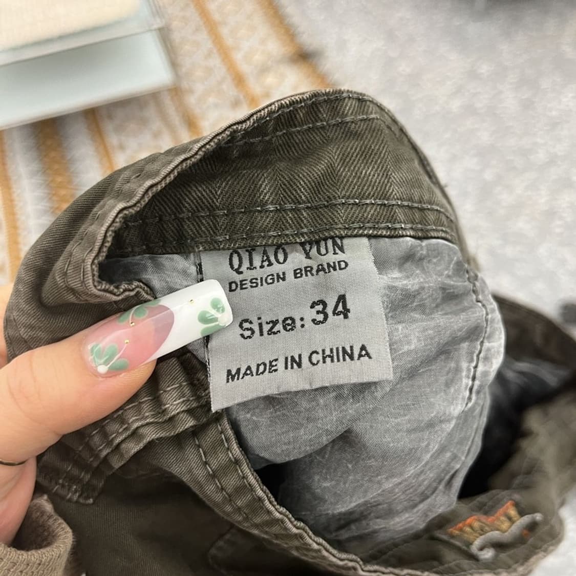 빈티지 재팬 밀리터리 스트릿 헌팅 카고 버뮤다팬츠 34인치 C11044 상품이미지6