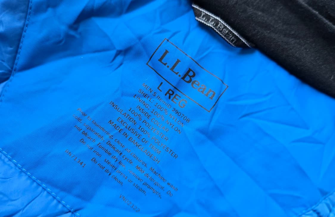 L.L.Bean 엘엘빈 프리마로프트 스키 자켓 XL 일본 발매 제품 상품이미지7