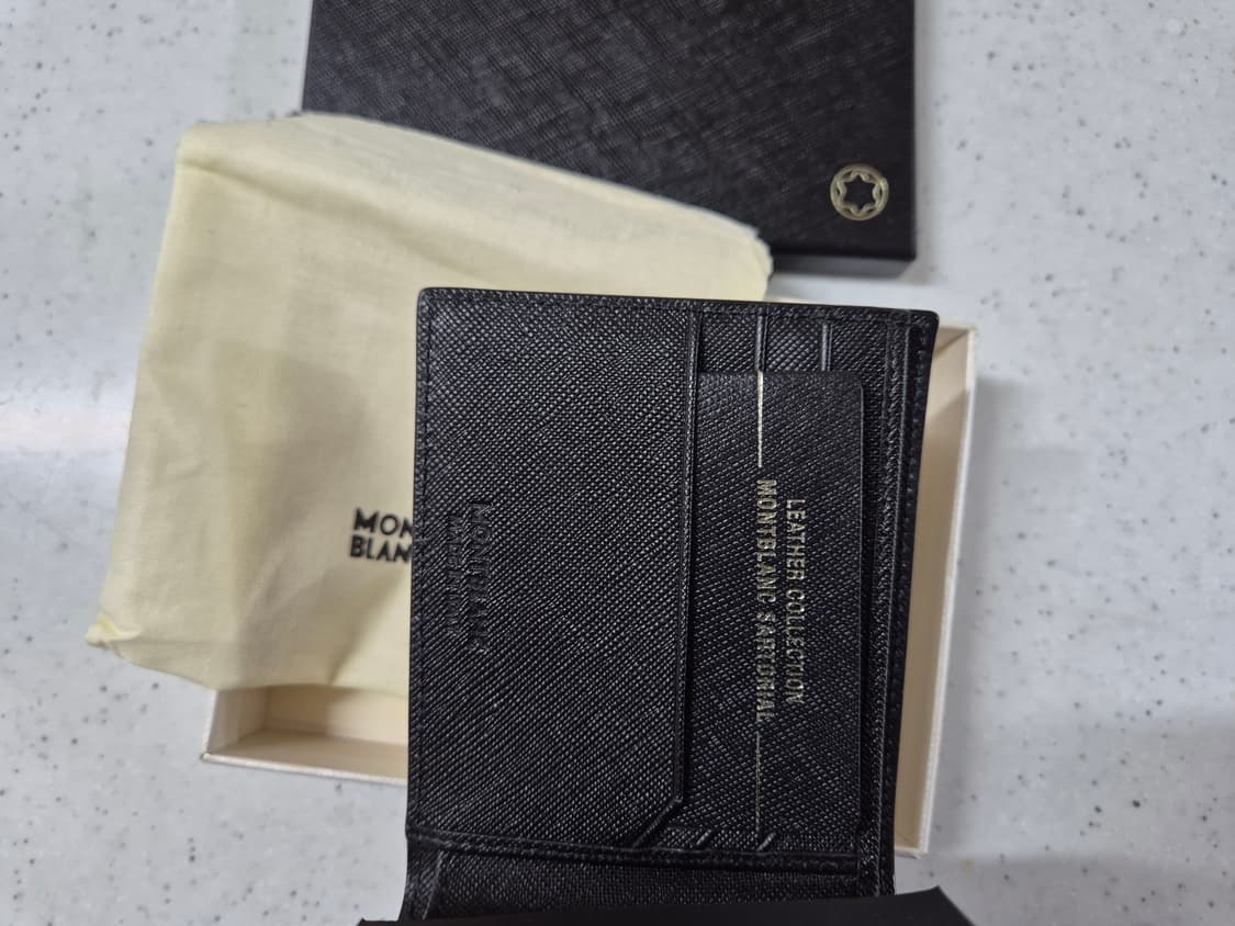(새상품) 몽블랑 반지갑 사토리얼 8cc 113211 상품이미지2