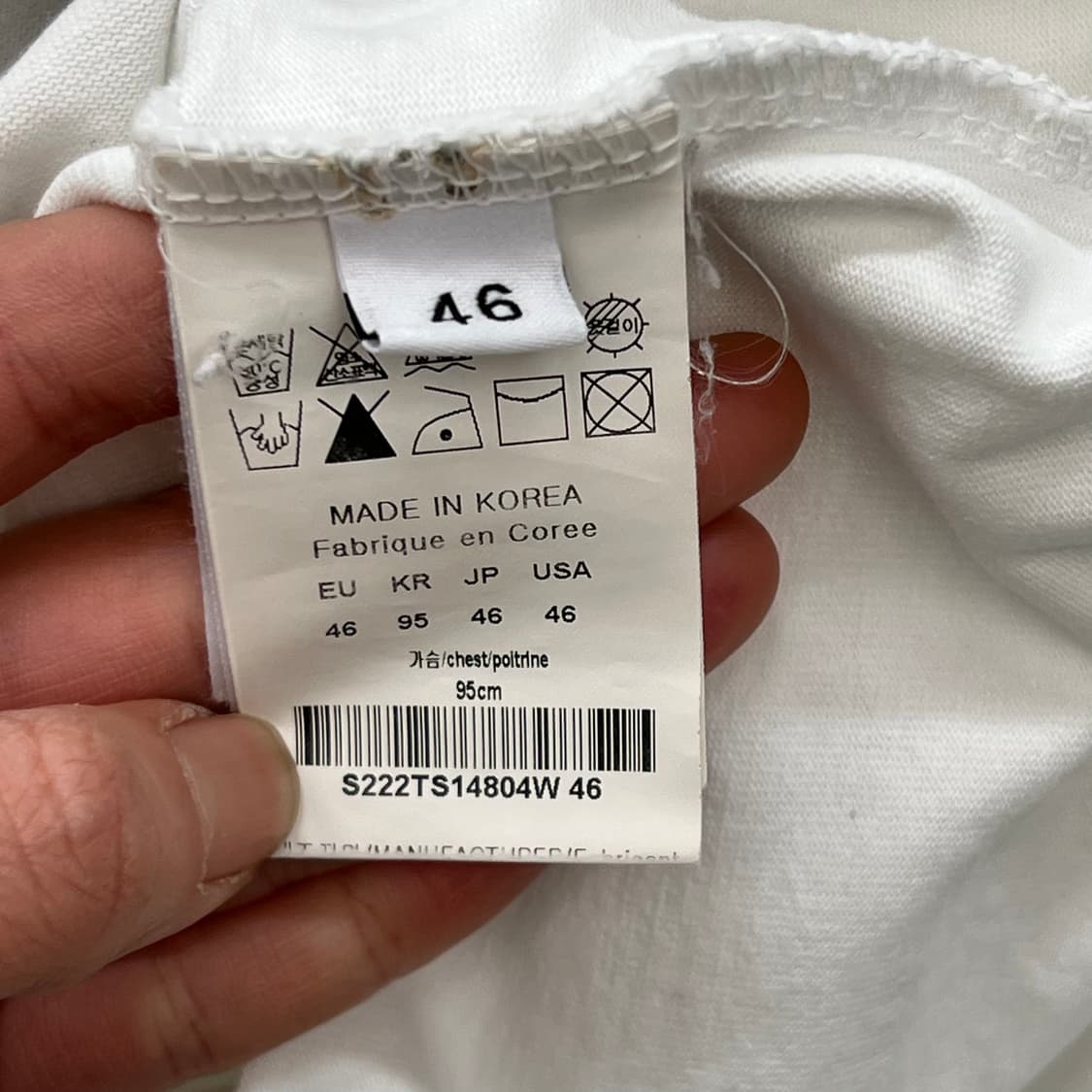 솔리드옴므 백프린팅 롱슬리브 r2325 상품이미지7