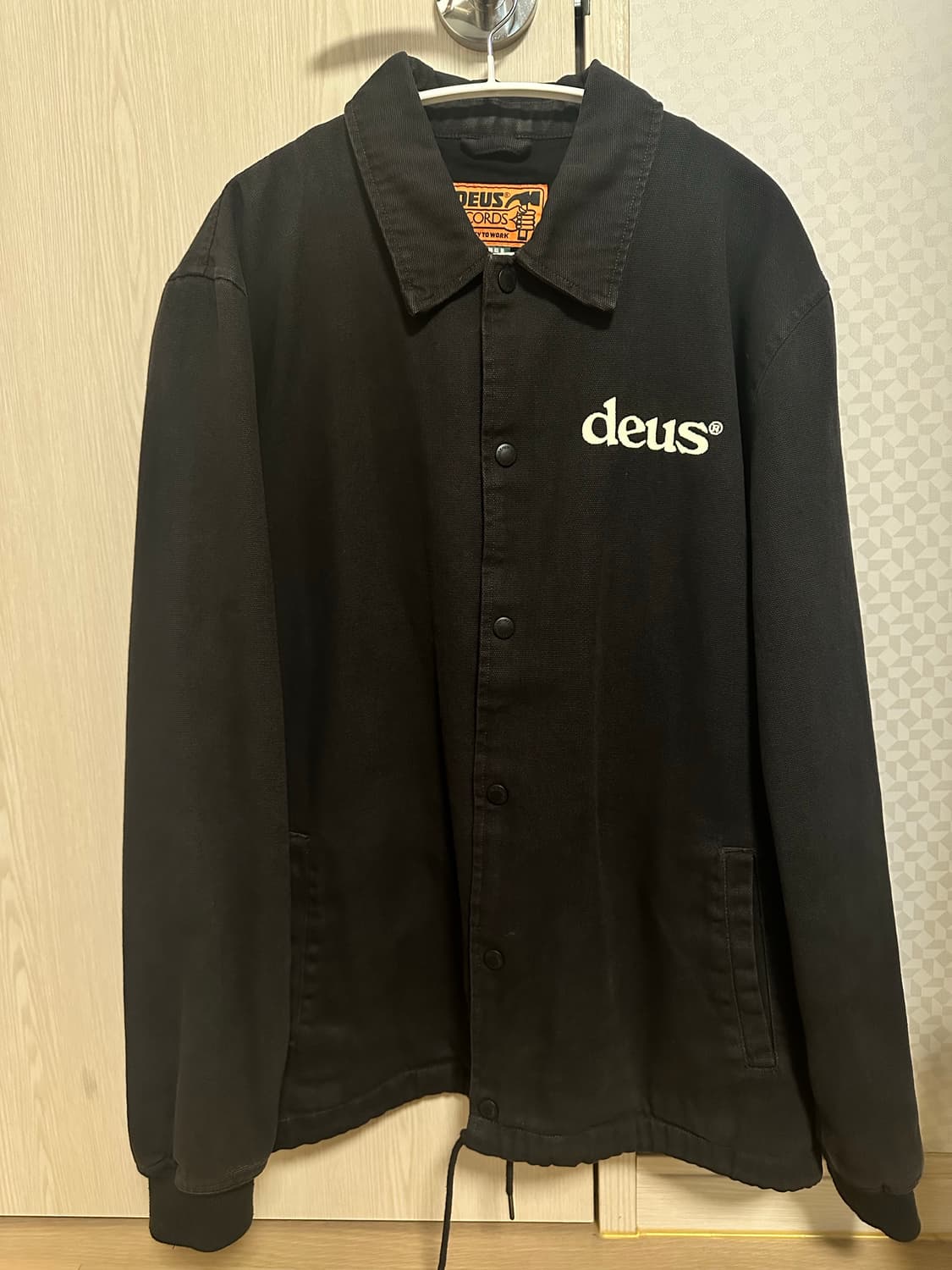 데우스 엑스 마키나 레코드 코리아 캔버스 자켓 L 상품이미지1