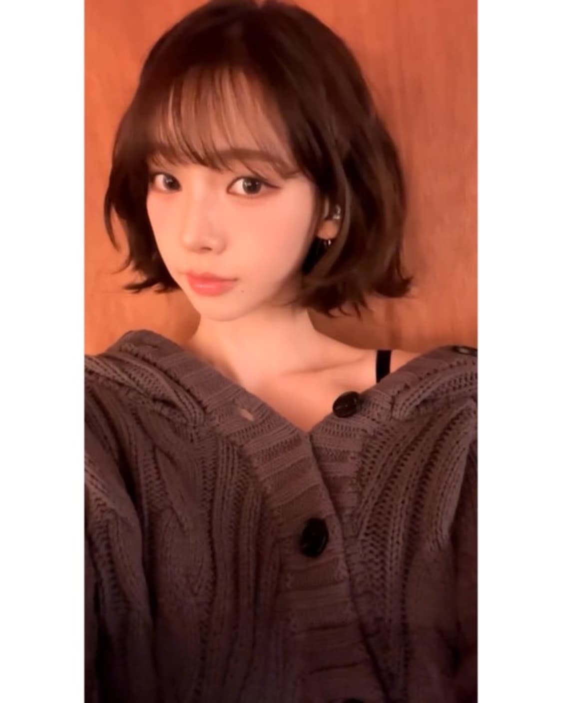 밀로 우먼 버튼 후드 볼레로 가디건 블랙 상품이미지4