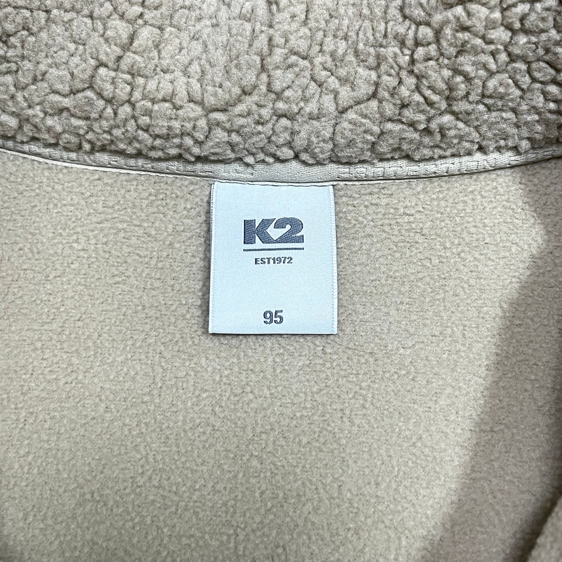 K2 베이지 플리스 자켓 남성95 상품이미지4