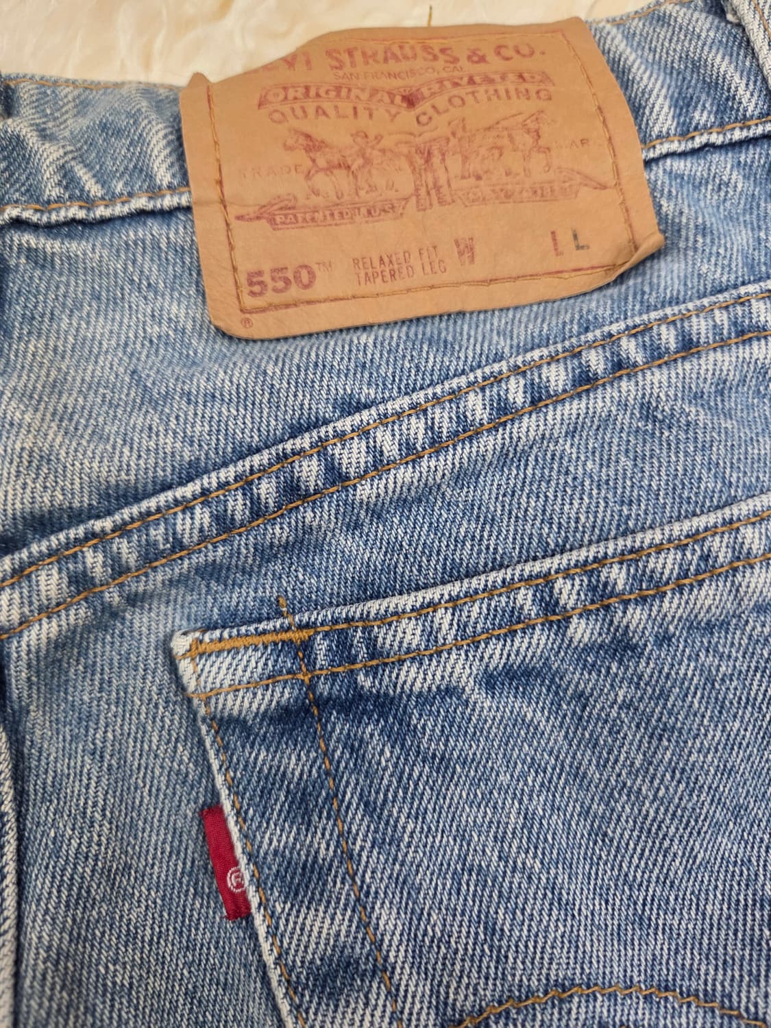 90's 리바이스 550 청바지 상품이미지5
