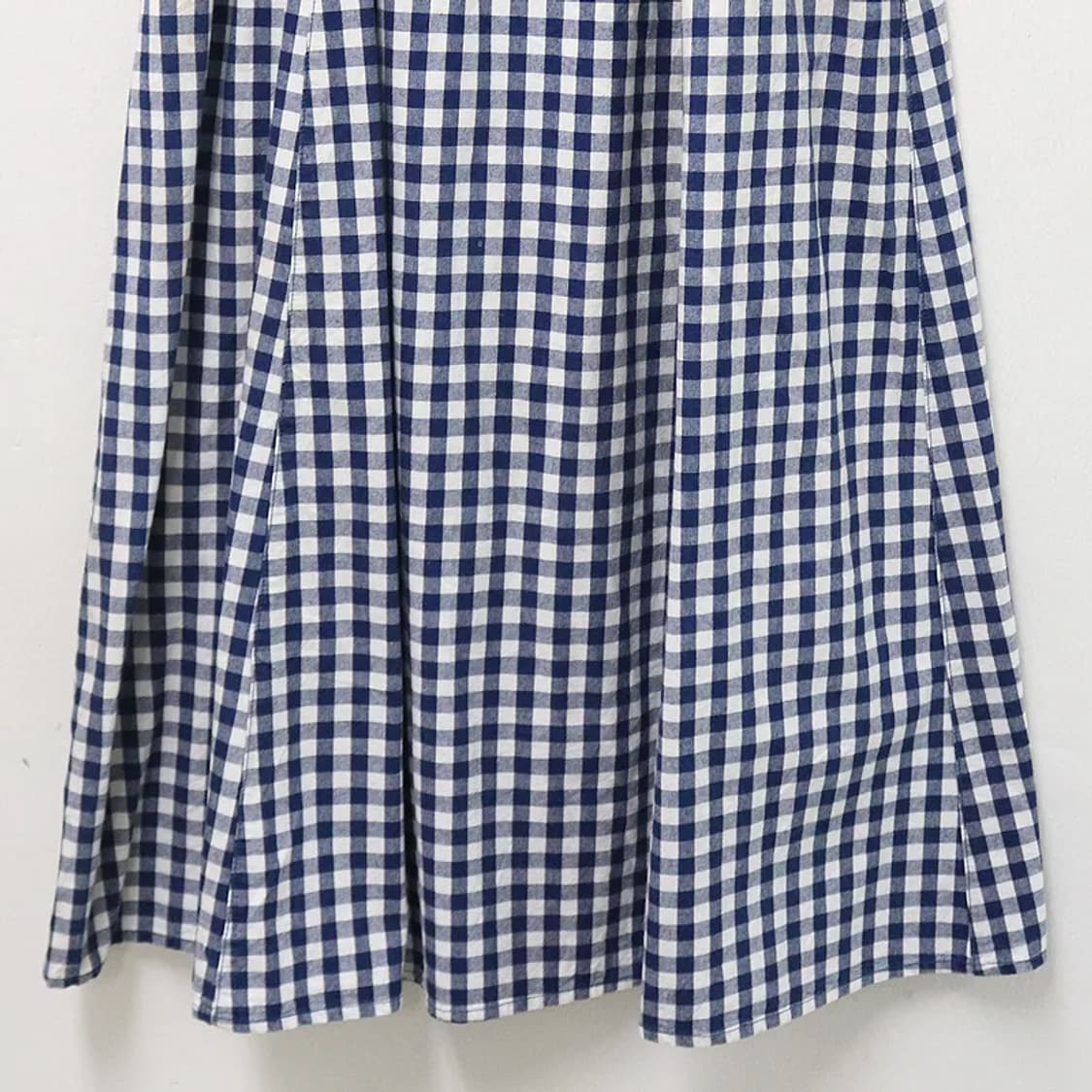 고방 체크 롱 스커트 61466 상품이미지4