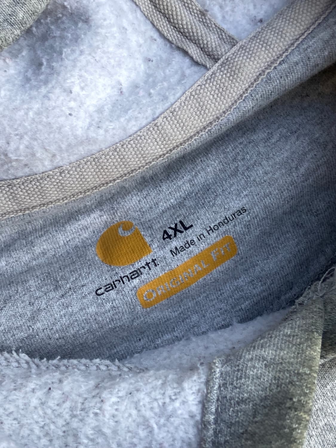 Carhartt 4XL Gray Hoodie 상품이미지6