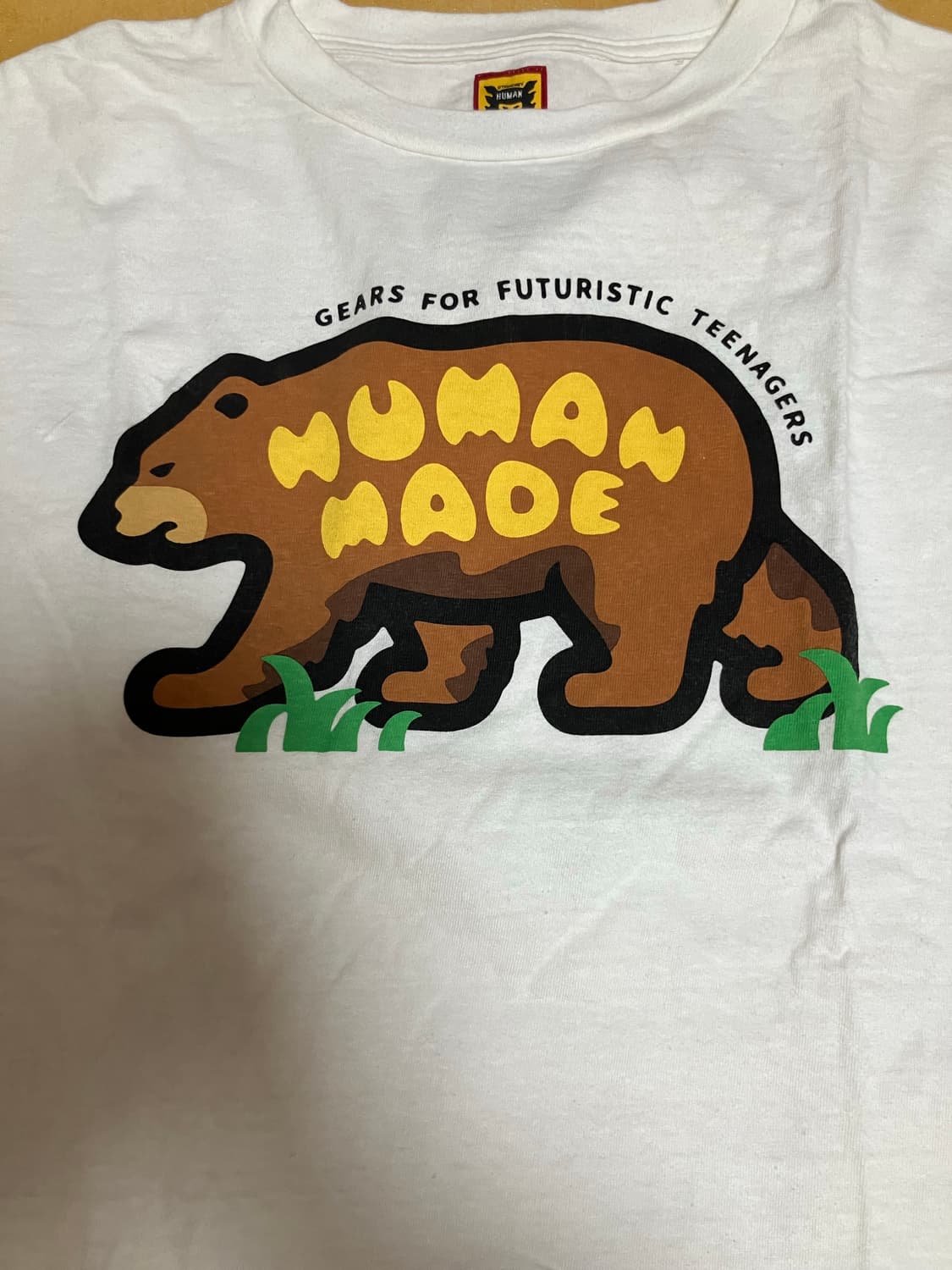 [S] 휴먼 메이드 그래픽 롱슬리브 티셔츠 #1 화이트 상품이미지2