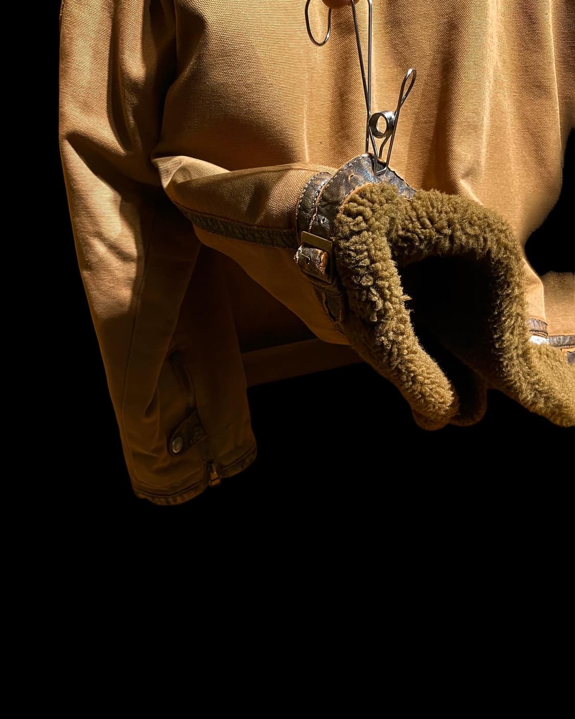 아비렉스 밀리터리 무스탕 자켓 상품이미지7