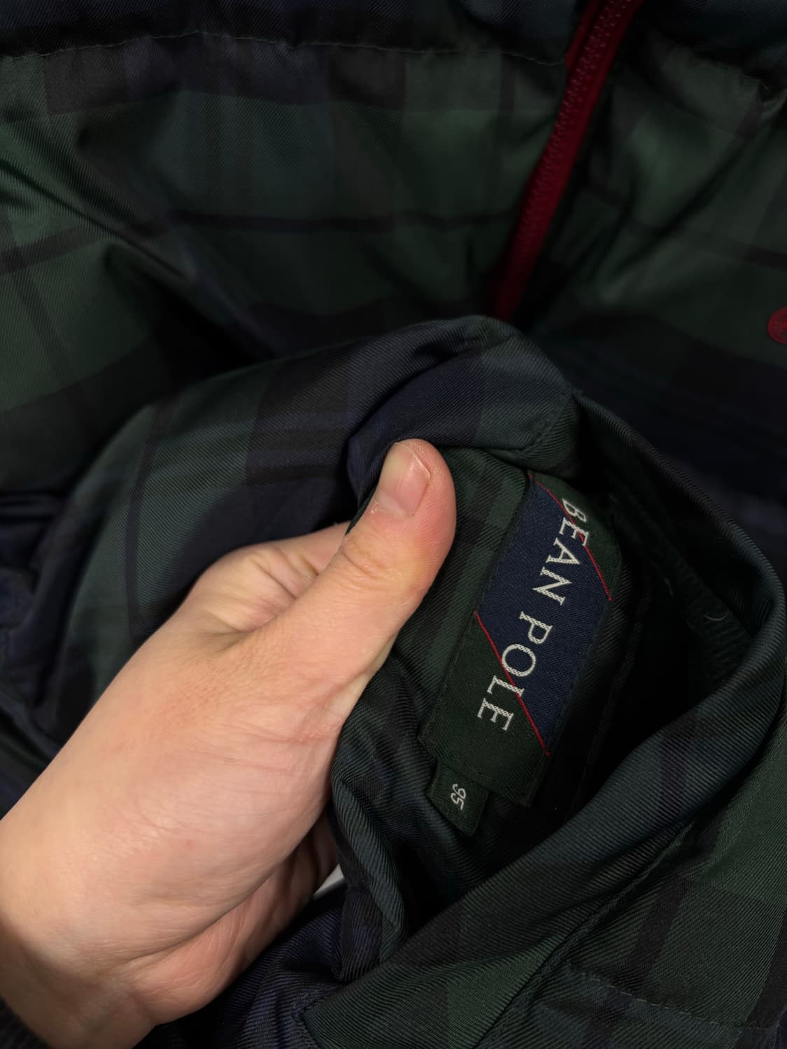 빈폴 리버시블 후드탈착 다운패딩 상품이미지7