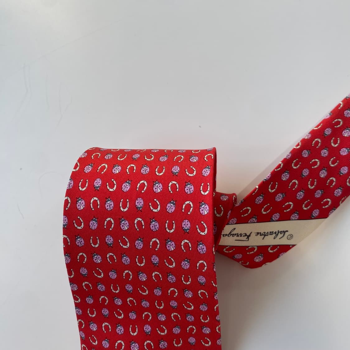 페레가모(Ferragamo) 명품 정품 넥타이 상품이미지4