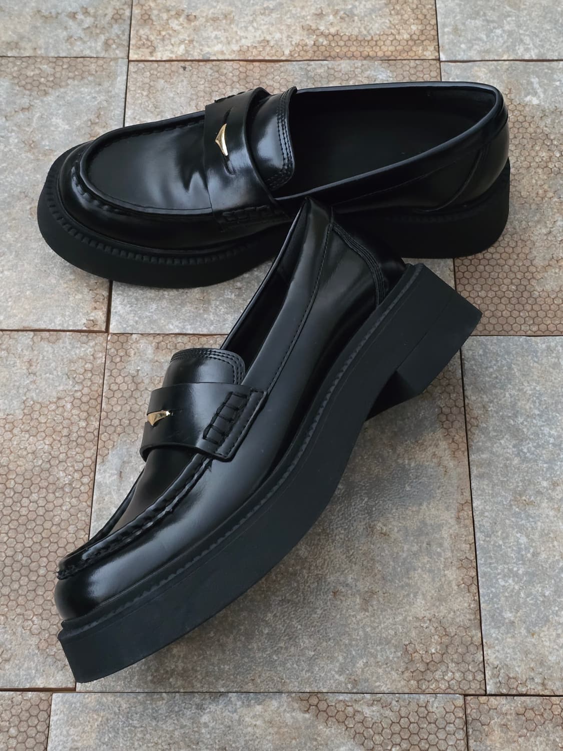 (240)자라 볼륨 구두창 로퍼 구두 상품이미지3