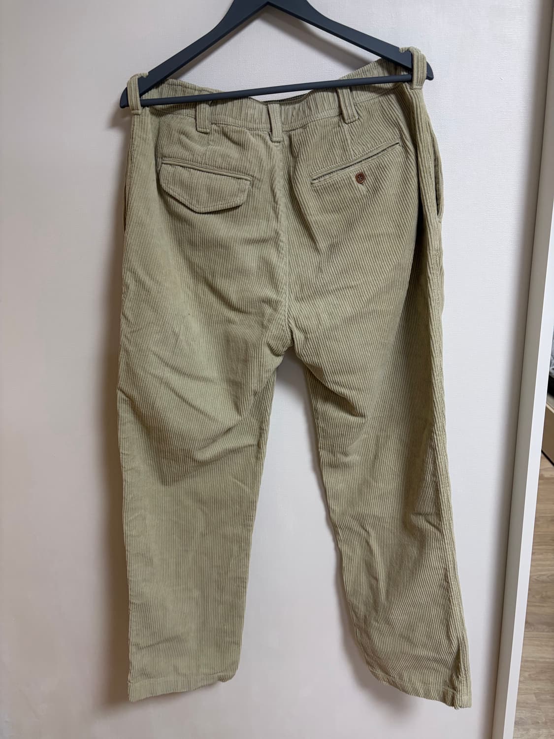 [M]카키스 코듀로이 팬츠 베이지 상품이미지2