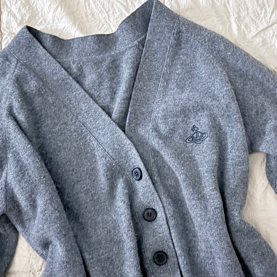 비비안웨스트우드 그레이 가디건 상품이미지2