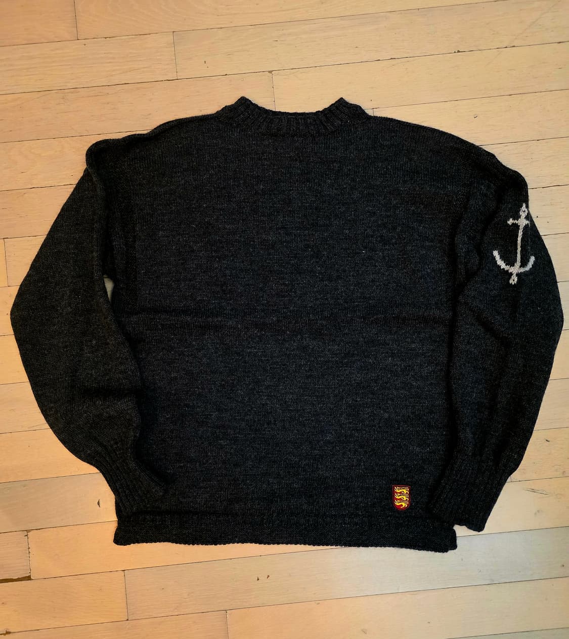 건지울른스 100% 퓨어울(양모) 스웨터105 상품이미지3