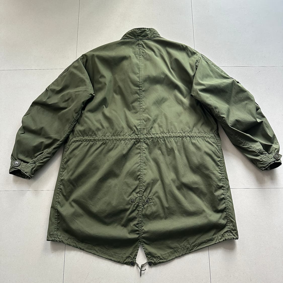 70s 미군 오리지널 M65 피쉬테일 파카 라이너 포함 M 상품이미지7