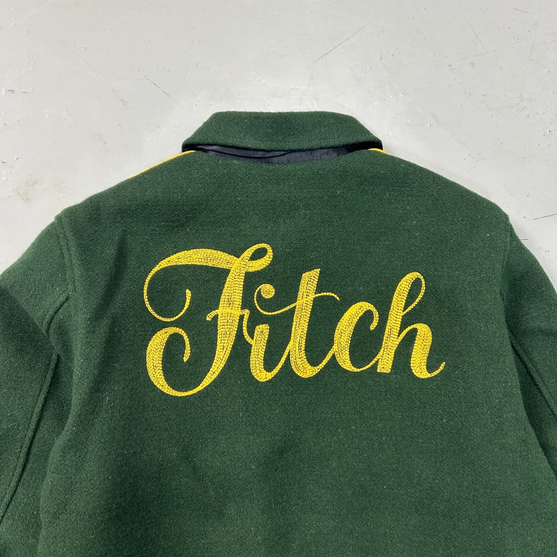 휴스턴 그린 울 리버시블 스타디움 자켓  상품이미지6