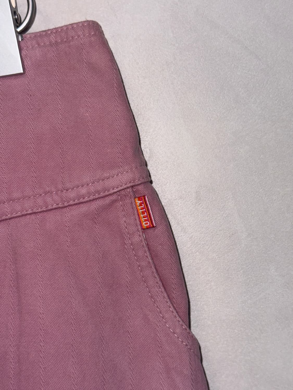 Oilily indi pink unbalance pleats skirt 상품이미지4