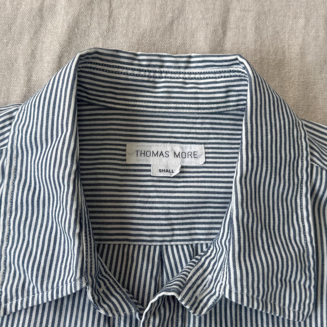 토마스모어 프렌지 스트라이프 옥스포드 셔츠 M 상품이미지4