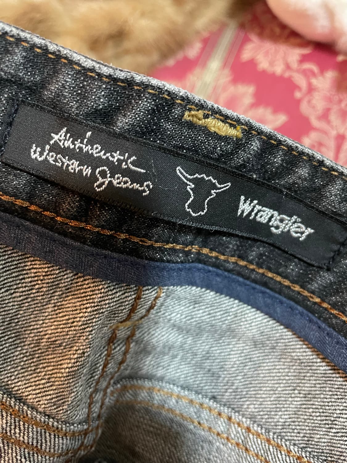 (Wrangler) 랭글러 다크 차콜 워시드 데님 상품이미지4
