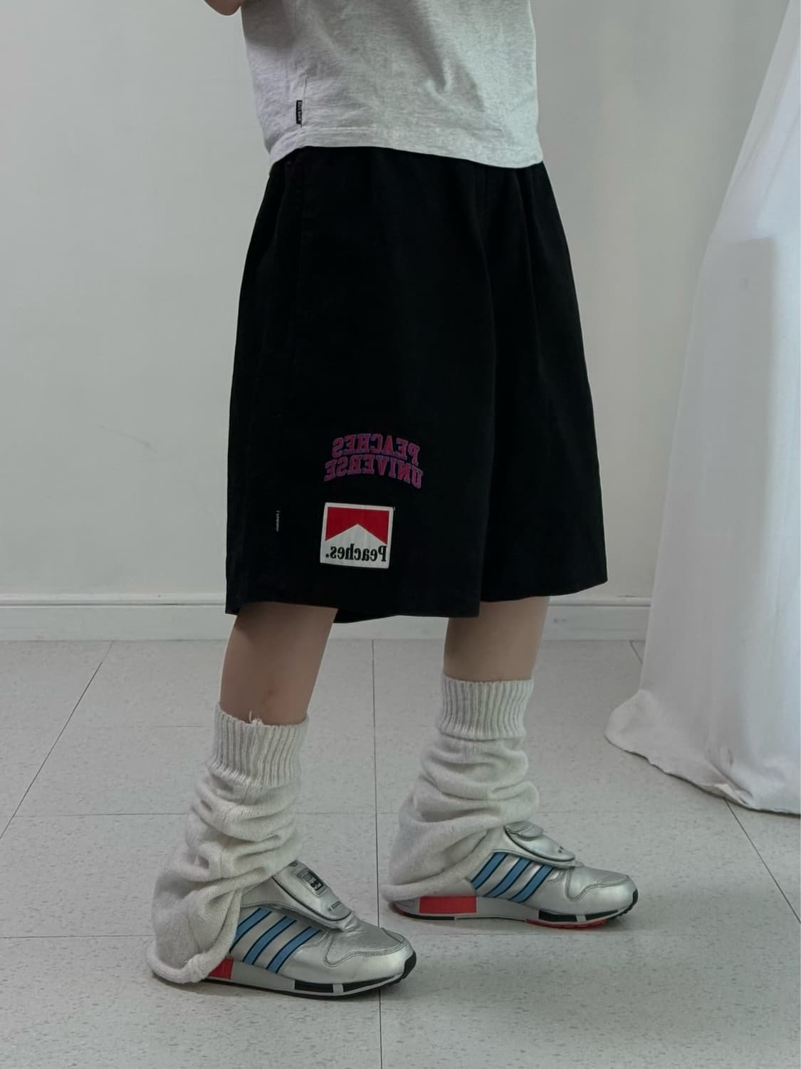 피치스 패치 버뮤다 팬츠 상품이미지3