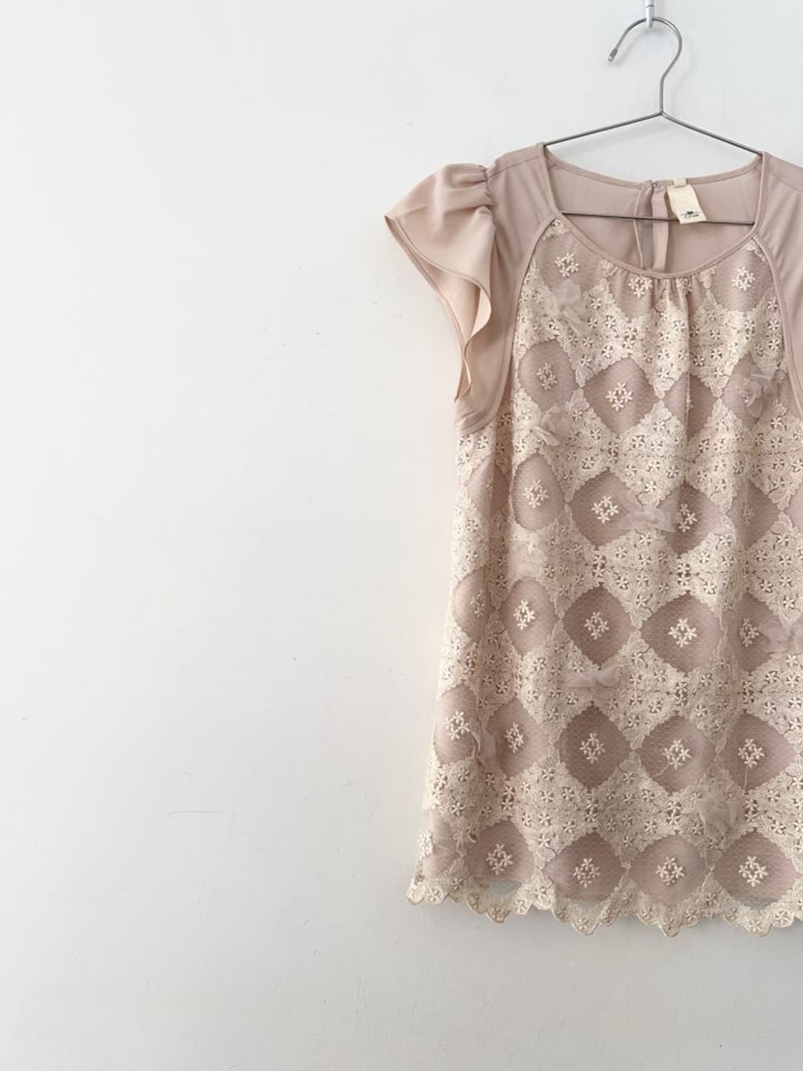O'2nd ruffle organza blouse 상품이미지2
