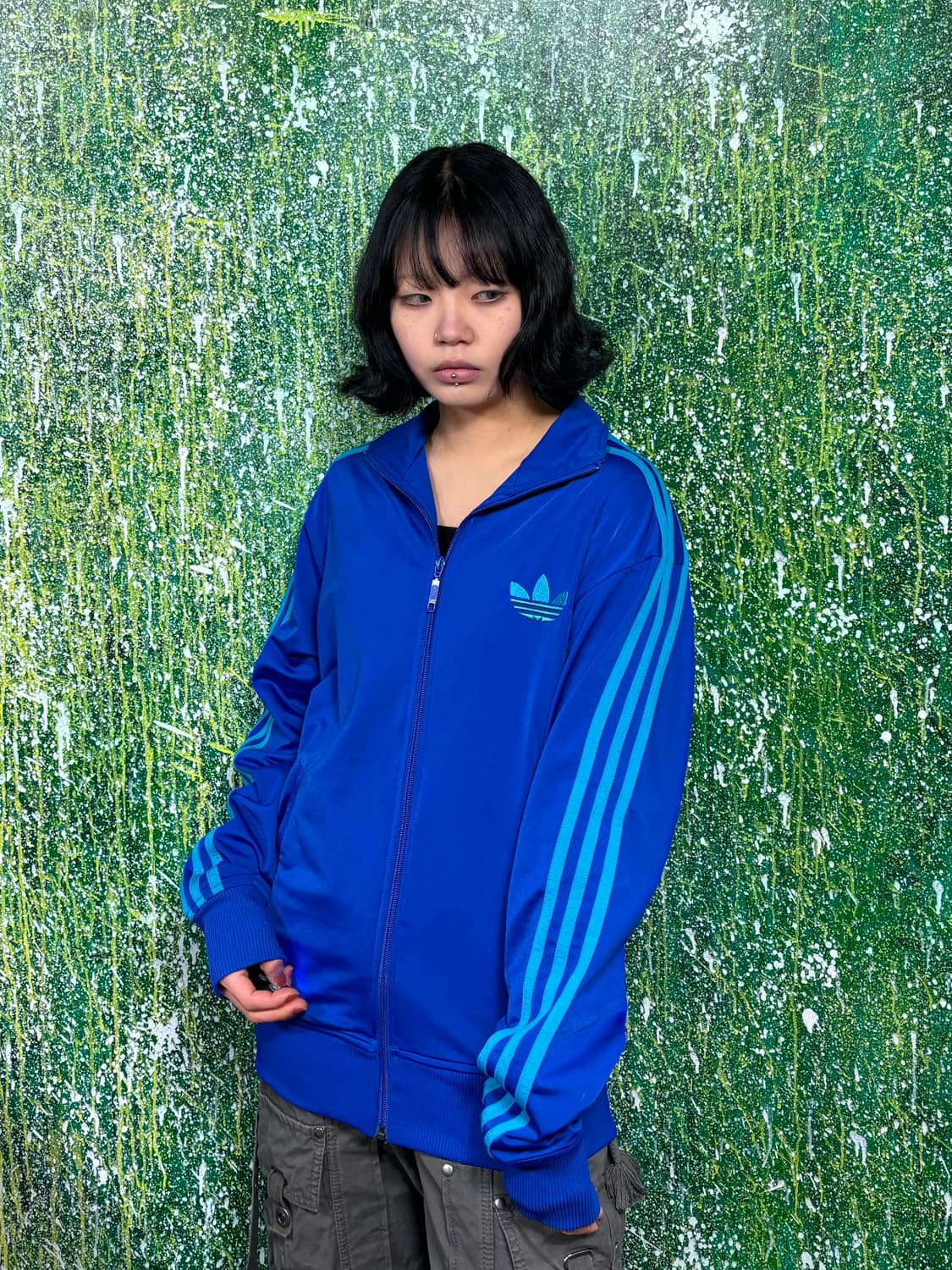 아디다스 블루 파이어버드 져지  상품이미지2