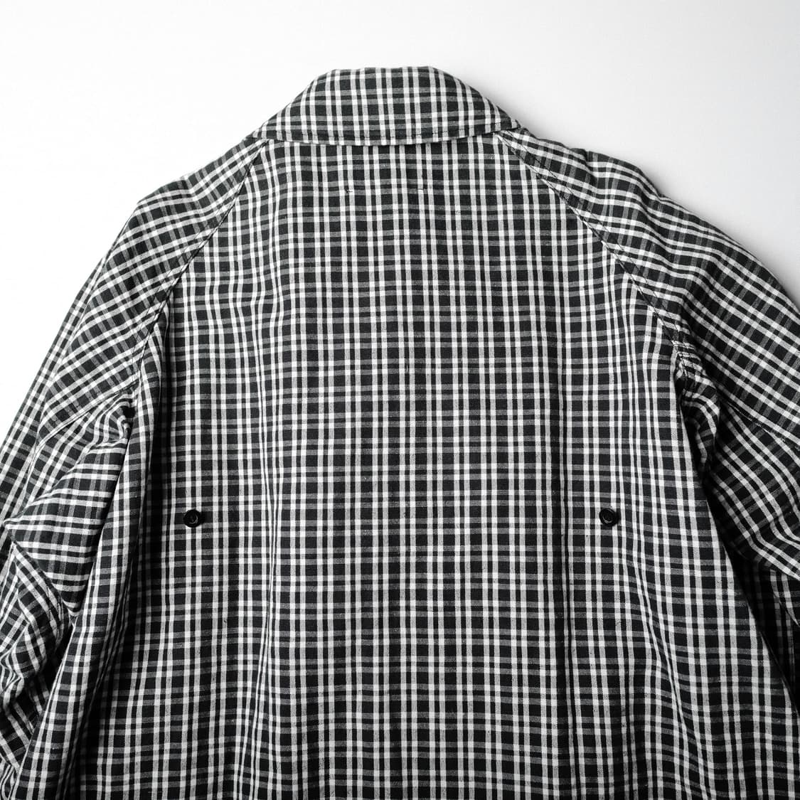 우티 망토 루즈 체크 코트 Manteau Luze 3사이즈 Outil 상품이미지10