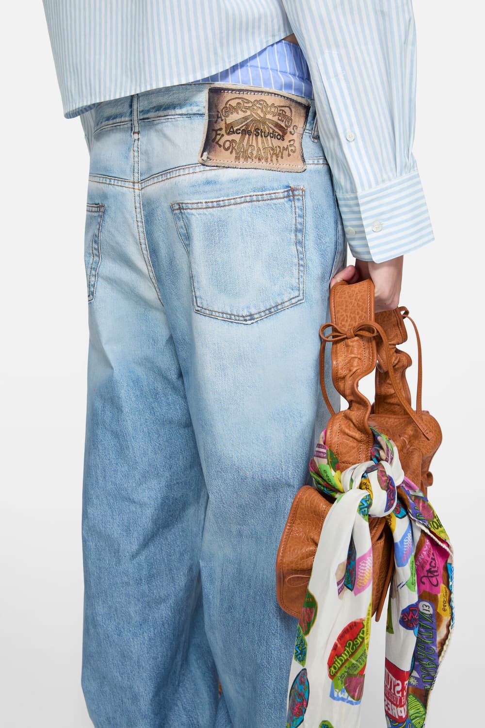 [36]아크네스튜디오 25ss 프린트 레이어드 팬츠 상품이미지4