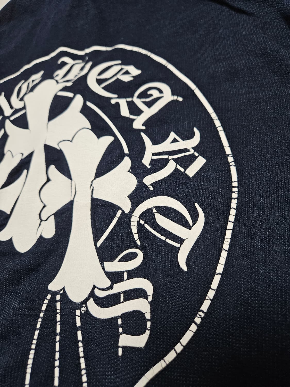 [M] 크롬하츠 홀스슈 세메터리 니트집업 상품이미지4