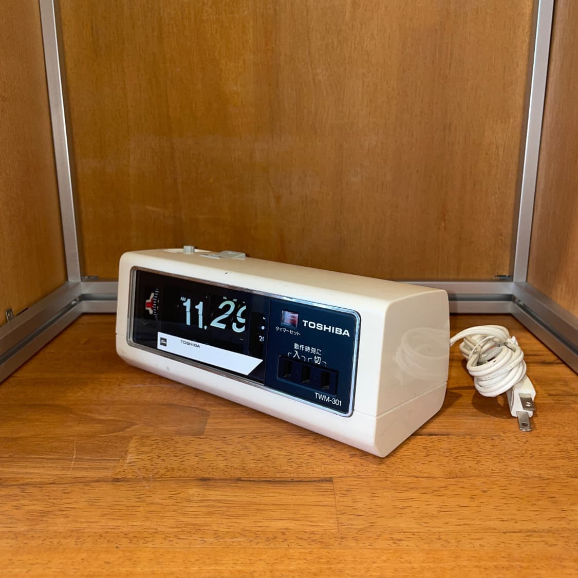 TOSHIBA TWM-301 Flip Clock (CREAM) 상품이미지2