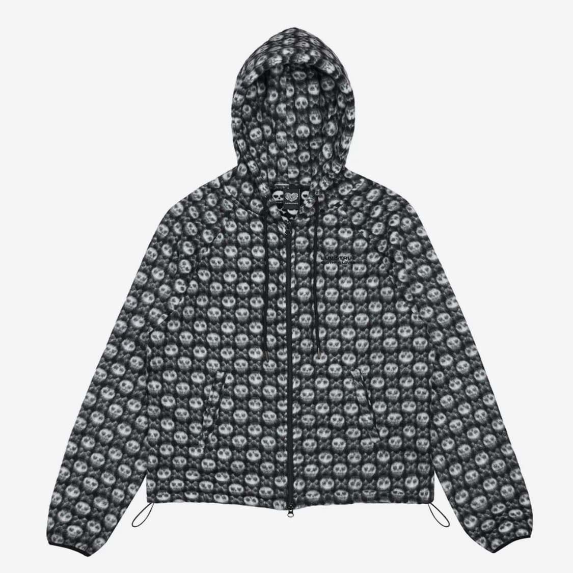 러브이즈트루 GT FLEECE 해골 JACKET(BLACK) 상품이미지2