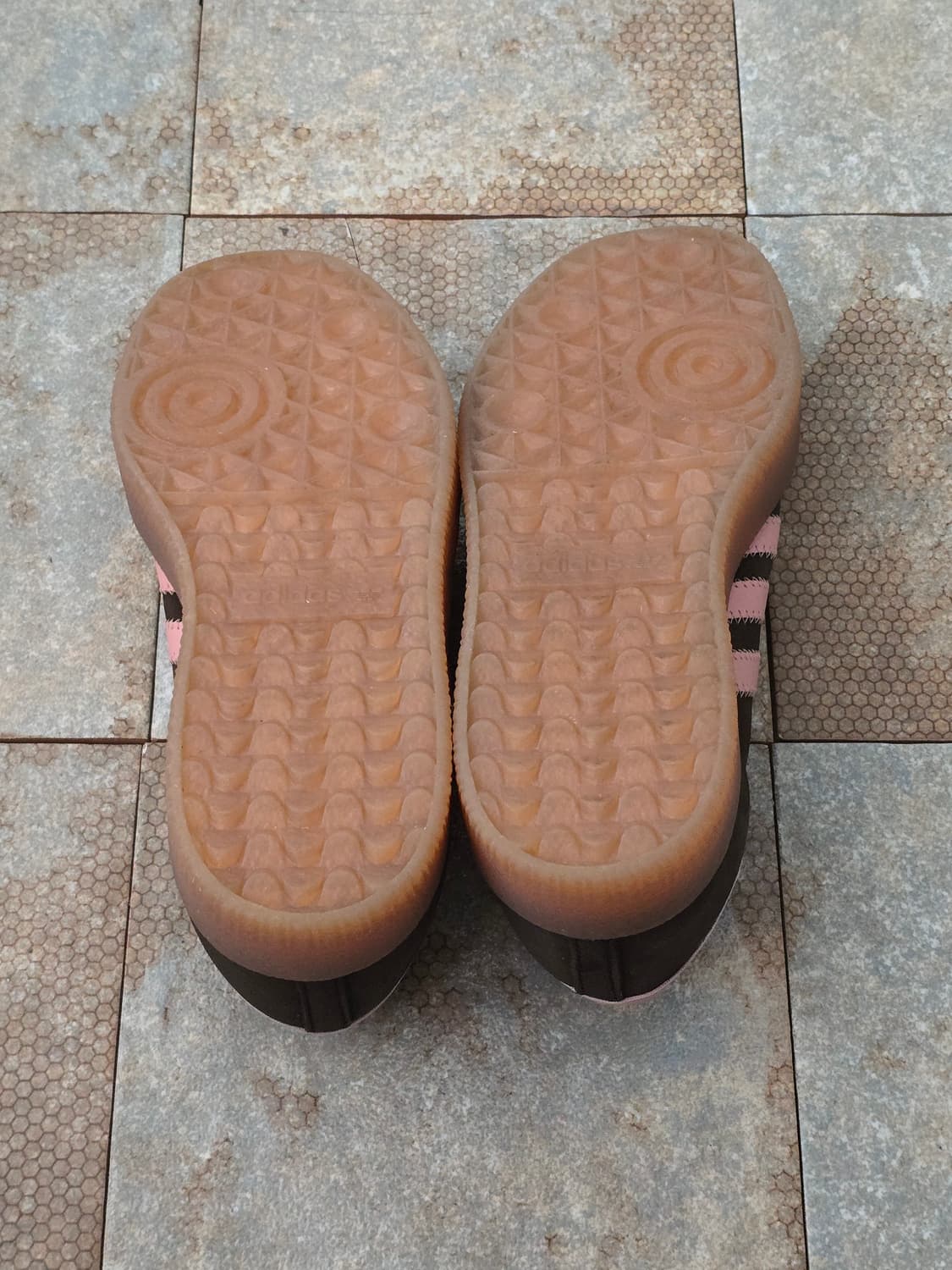 (240)아디다스 삼바 브라운 핑크 상품이미지8