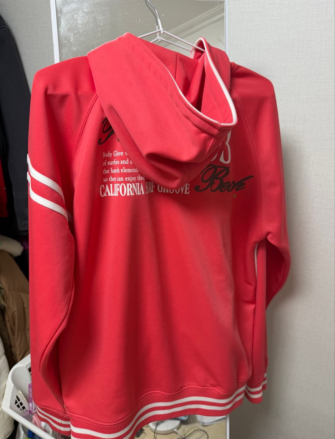 bady glove hoodie zip-up  상품이미지2