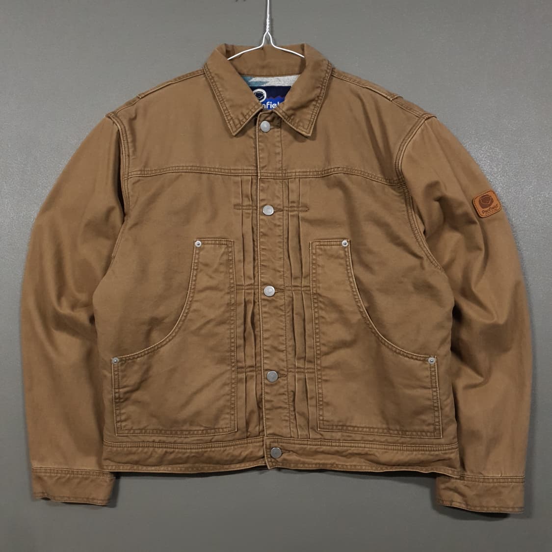 국내 100) 펜필드 신형 23FW 페이디드 워크 트러커 자켓 브라운 상품이미지3