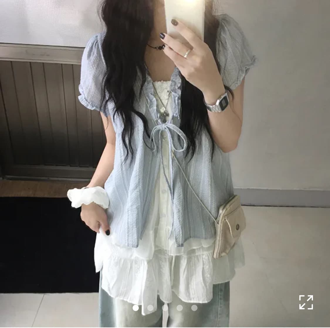히릿 블라우스 상품이미지2