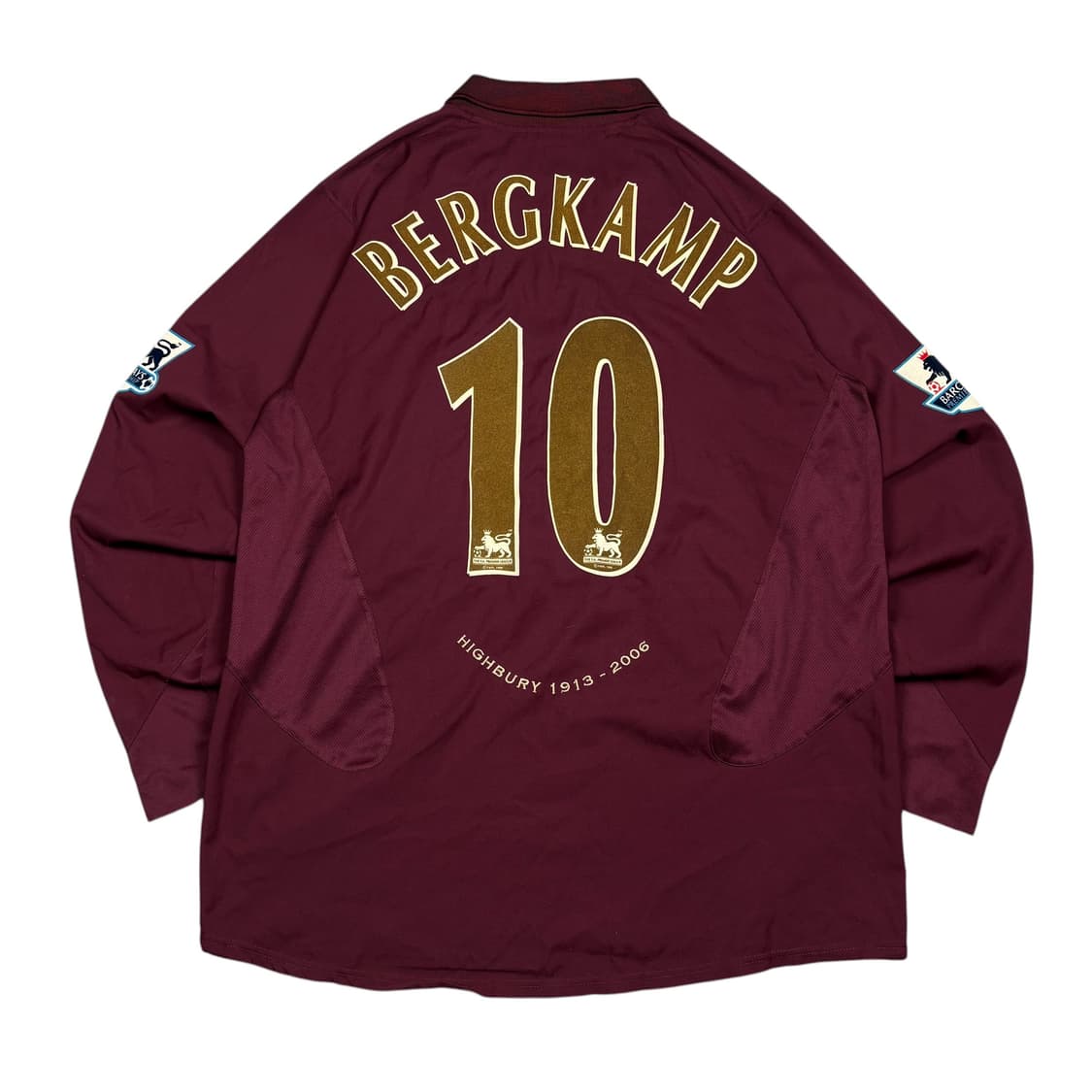 나이키 05-06 아스날 베르캄프 마킹 유니폼 상품이미지1