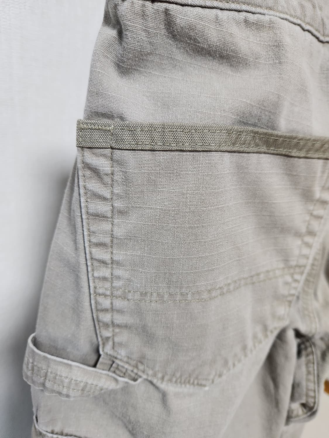 칼하트 빈티지 립스탑 카고 베이지 31x30 상품이미지4