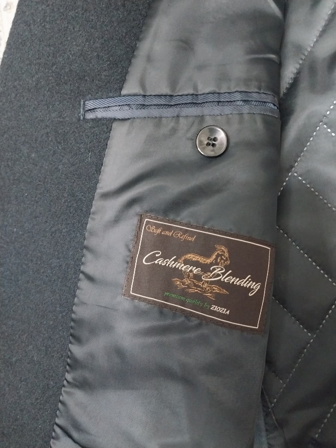 지오지아 진네이비  싱글코트 100 상품이미지4